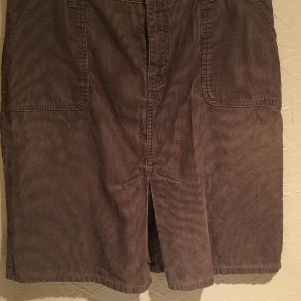 Old Navy Brown Corduroy skirt
